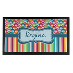 Retro Scales & Stripes Bar Mat - Small (Personalized)