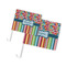 Retro Scales & Stripes Car Flags - PARENT MAIN (both sizes)