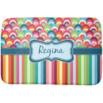 Retro Scales & Stripes Dish Drying Mat (Personalized)
