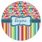 Retro Scales & Stripes Drink Topper - XSmall - Single