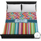 Retro Scales & Stripes Duvet Cover (Queen)