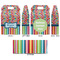 Retro Scales & Stripes Gable Favor Box - Approval