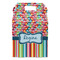 Retro Scales & Stripes Gable Favor Box - Front