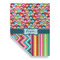 Retro Scales & Stripes House Flags - Double Sided - FRONT FOLDED