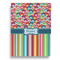 Retro Scales & Stripes House Flags - Double Sided - FRONT