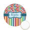 Retro Scales & Stripes Icing Circle - Small - Front