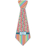 Retro Scales & Stripes Iron On Tie - 4 Sizes w/ Name or Text