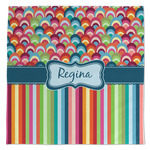 Retro Scales & Stripes Microfiber Dish Towel (Personalized)