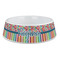 Retro Scales & Stripes Plastic Pet Bowls - Large - MAIN