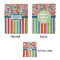 Retro Scales & Stripes Small Gift Bag - Approval