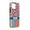 Retro Scales & Stripes iPhone 13 Pro Tough Case -  Angle