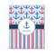 Anchors & Stripes 16x20 Wood Print - Front View