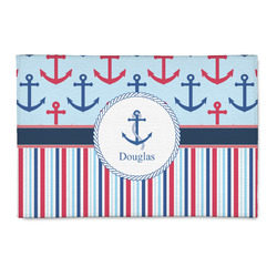 Anchors & Stripes 2' x 3' Indoor Area Rug (Personalized)