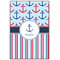 Anchors & Stripes 20x30 Wood Print - Front View