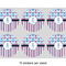 Anchors & Stripes 3" Multipurpose Round Labels - Sheet