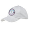 Anchors & Stripes Baseball Cap - White (Personalized)