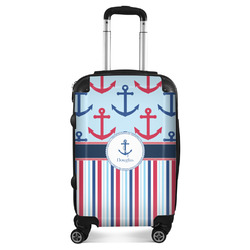 Anchors & Stripes Suitcase (Personalized)