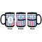 Anchors & Stripes Coffee Mug - 15 oz - Black APPROVAL