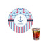 Anchors & Stripes Drink Topper - XSmall - Single with Drink