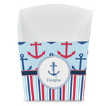 Anchors & Stripes French Fry Favor Boxes (Personalized)