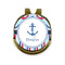 Anchors & Stripes Golf Ball Hat Marker Hat Clip - Front & Back