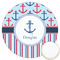 Anchors & Stripes Icing Circle - Large - Front