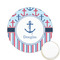 Anchors & Stripes Icing Circle - Small - Front