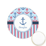 Anchors & Stripes Printed Cookie Topper - 1.25" (Personalized)