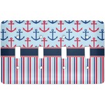 Anchors & Stripes Light Switch Cover (4 Toggle Plate)