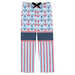 Anchors & Stripes Mens Pajama Pants - S