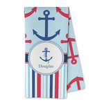 Anchors & Stripes Kitchen Towel - Microfiber (Personalized)