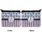 Anchors & Stripes Neoprene Coin Purse - Front & Back (APPROVAL)