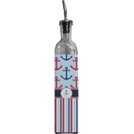 Anchors & Stripes Oil Dispenser Bottle (Personalized)