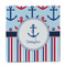 Anchors & Stripes Party Favor Gift Bag - Gloss - Front