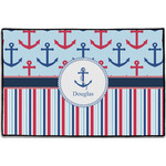 Anchors & Stripes Door Mat - 36"x24" (Personalized)