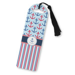 Anchors & Stripes Plastic Bookmark (Personalized)