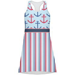 Anchors & Stripes Racerback Dress - Large