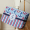 Anchors & Stripes Large Rope Tote - Life Style