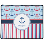 Anchors & Stripes Large Gaming Mouse Pad - 12.5" x 10" (Personalized)