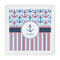 Anchors & Stripes Decorative Paper Napkins (Personalized)