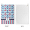 Anchors & Stripes Waffle Weave Golf Towel - Approval