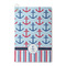 Anchors & Stripes Waffle Weave Golf Towel - Front/Main