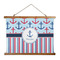 Anchors & Stripes Wall Hanging Tapestry - Landscape - MAIN