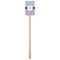 Anchors & Stripes Wooden 6.25" Stir Stick - Rectangular - Single Stick