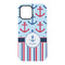 Anchors & Stripes iPhone 15 Pro Tough Case - Back