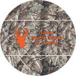 Hunting Camo Multipurpose Round Labels - 1" (Personalized)