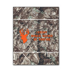 Hunting Camo Wood Print - 11x14 (Personalized)