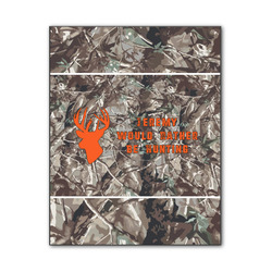 Hunting Camo Wood Print - 11x14 (Personalized)