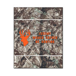 Hunting Camo Wood Print - 16x20 (Personalized)