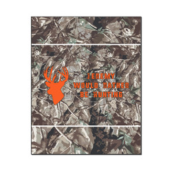 Hunting Camo Wood Print - 16x20 (Personalized)